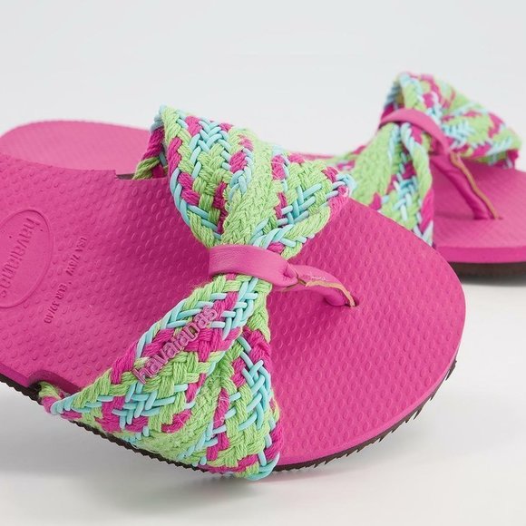 🆕️ NEW Havaianas You St. Tropez Mesh Sandal, Size 7, 8, 9, 10, 11, 12 Pink Flux - Picture 7 of 13
